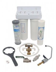 Pentair Twin Under Sink Filter Complete with #290 Tap Pentair Twin Under Sink Filter Complete with #290 Tap
